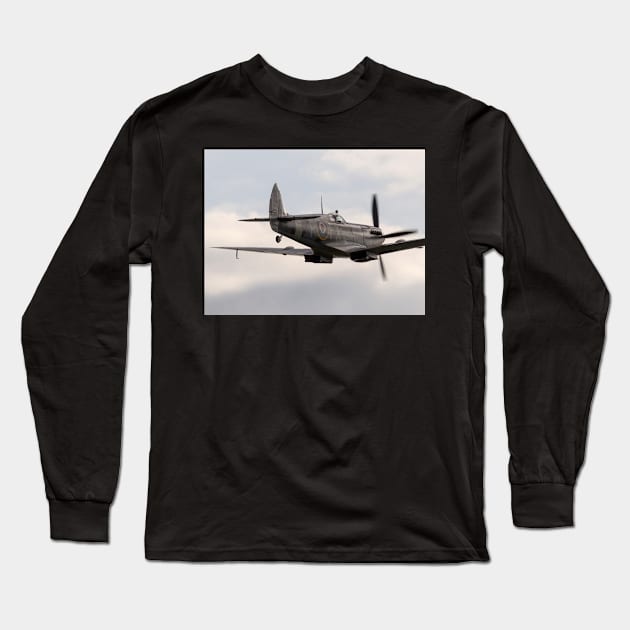 RAF WW2 Spitfire Formation Long Sleeve T-Shirt by captureasecond